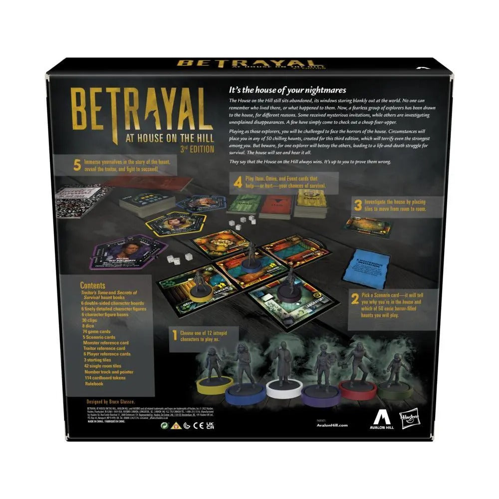Hasbro Betrayal at House on the Hill 3rd Edition