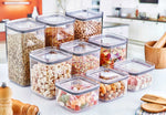 Crystal Square Storage Container 0.5L Airtight Polystyrene Food Box