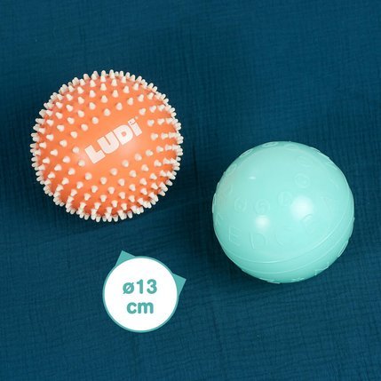 LUDI Duo 13 cm Sensory Play Balls