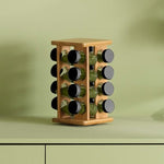 Spice Rack X16 - Bamboo Kitchen Collection