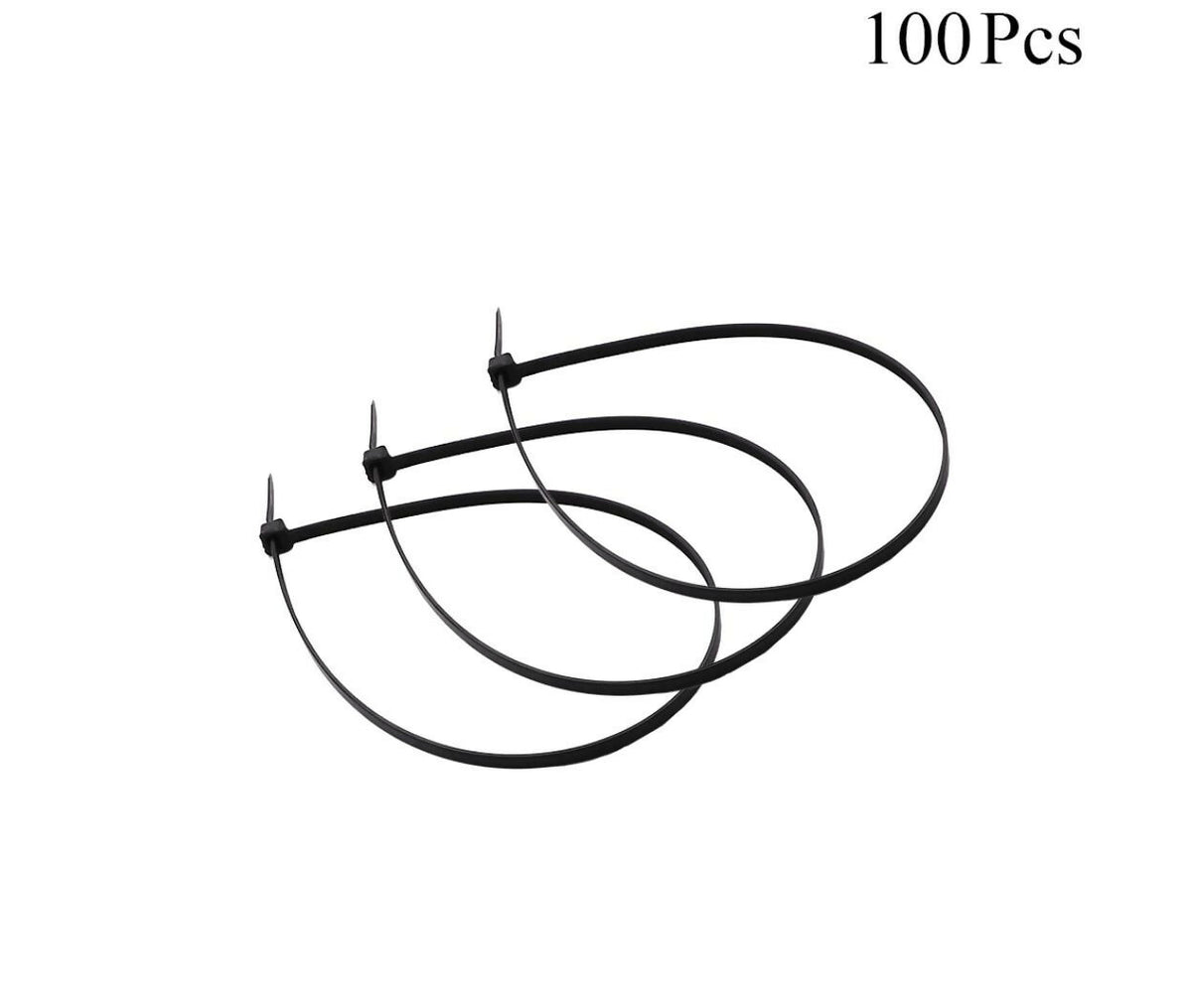Cable Tie | 4.8x370mm | 100pcs | Black