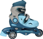 Cap Loisirs Rollers Evolutifs 3 Roues Taille 27-30 Bleu