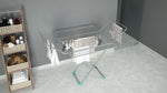 Drying Rack with 4 Wings Flower, Rustproof Aluminum, 30m Capacity