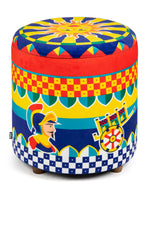 "SICILIAN RHAPSODY LIVING" STORAGE POUF