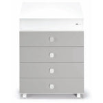 Asia Grey Chest of Drawers