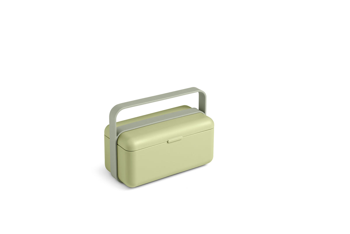 Lunchbox Bauletto with Internal Separator, Airtight Lid, and Phone Holder