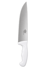 Chef Knife with White Handle 10"