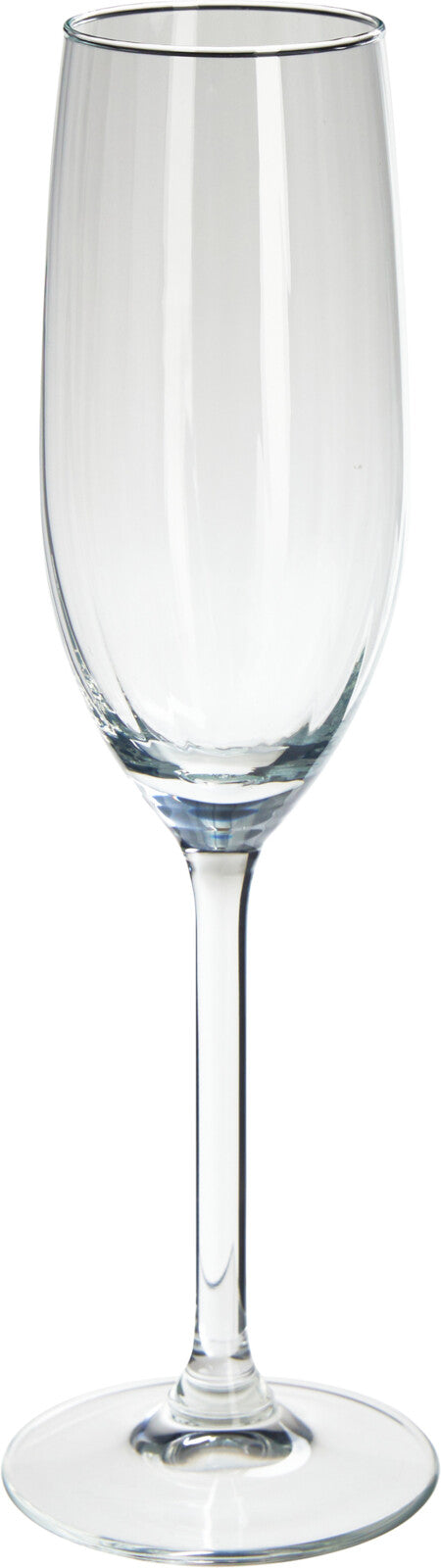 Champagne Glass Set 4 pcs - Clear Flute Glasses, 180/210 ml