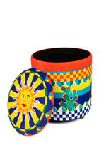 "SICILIAN RHAPSODY LIVING" STORAGE POUF