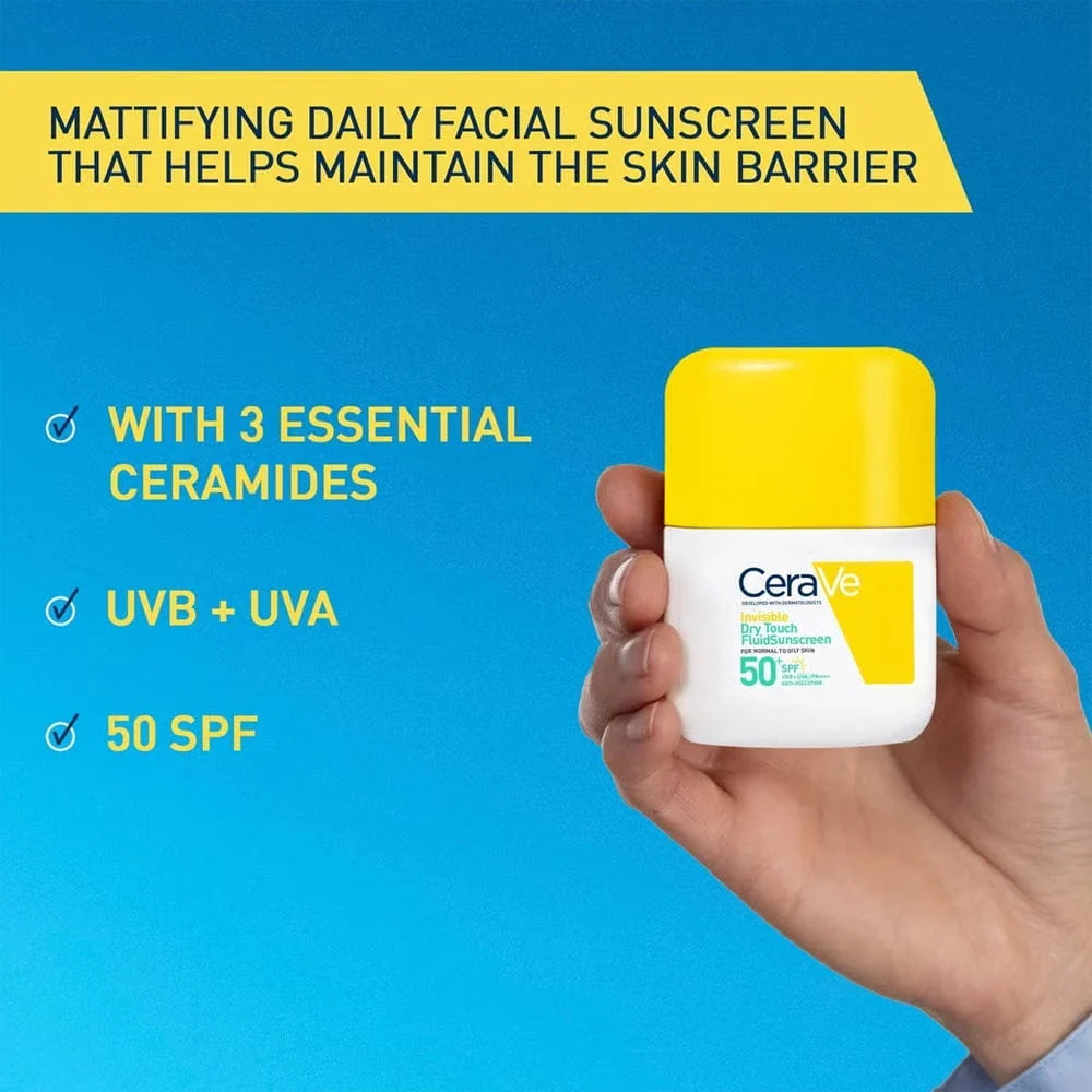 Invisible Touch Dry SPF50+ High Protection Face Sunscreen