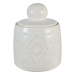 Decoration Box "Mala" — White Ceramic Lidded Storage Box 1.6L