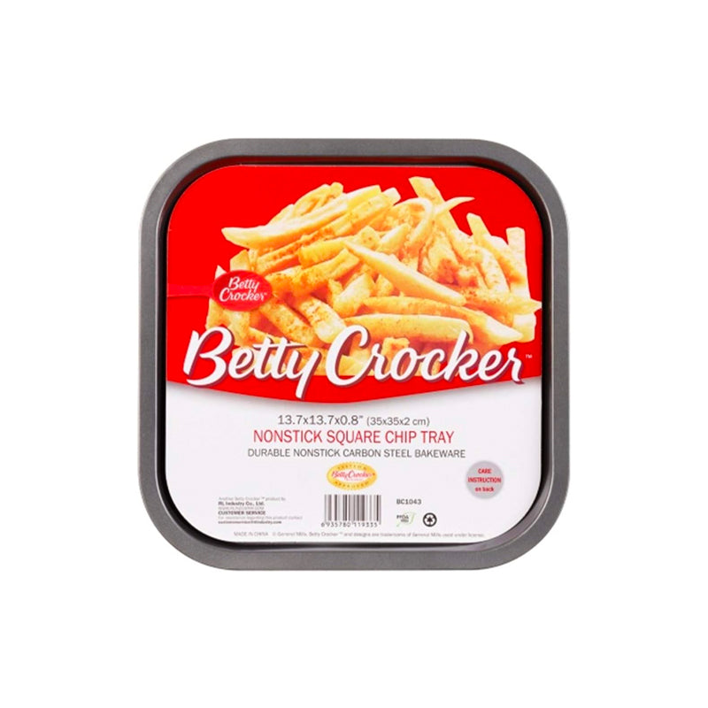 Betty Crocker Non-Stick Chip Tray Kitchen Tray Metal Cook Oven Crisper Crisping