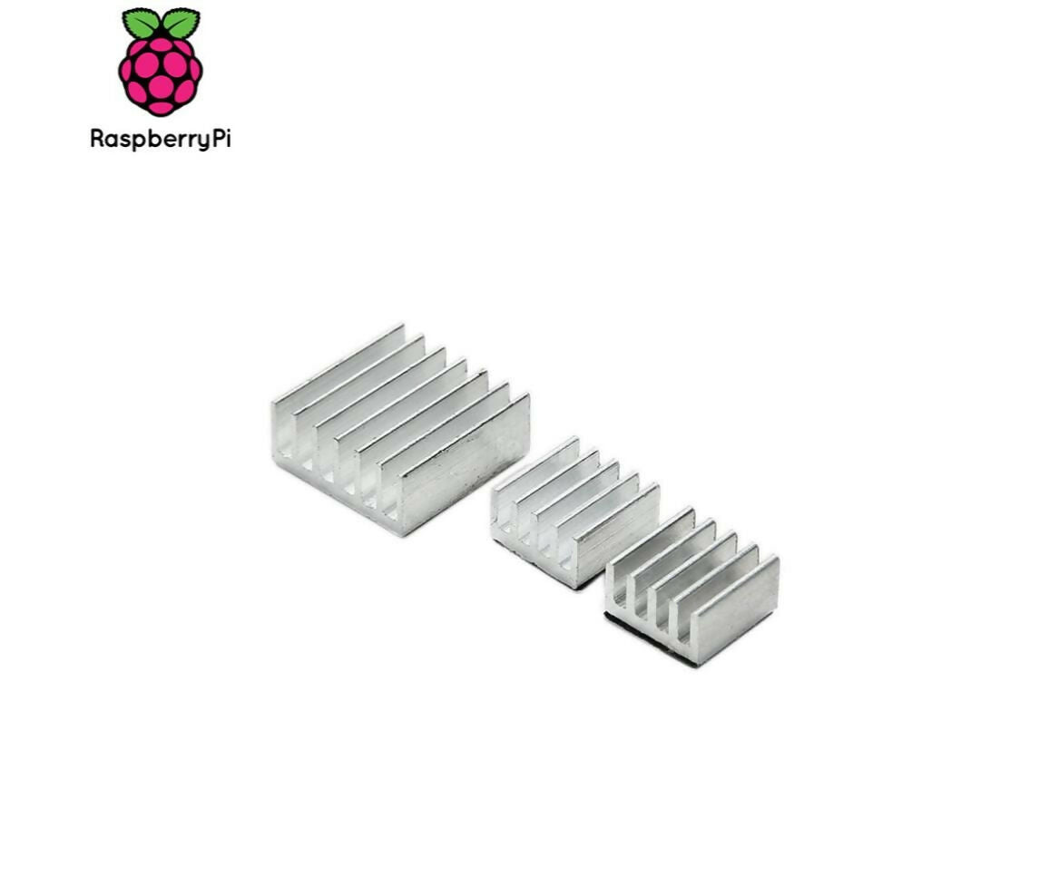 Raspberry Pi Accessory | Heat Sink Set | Aluminium