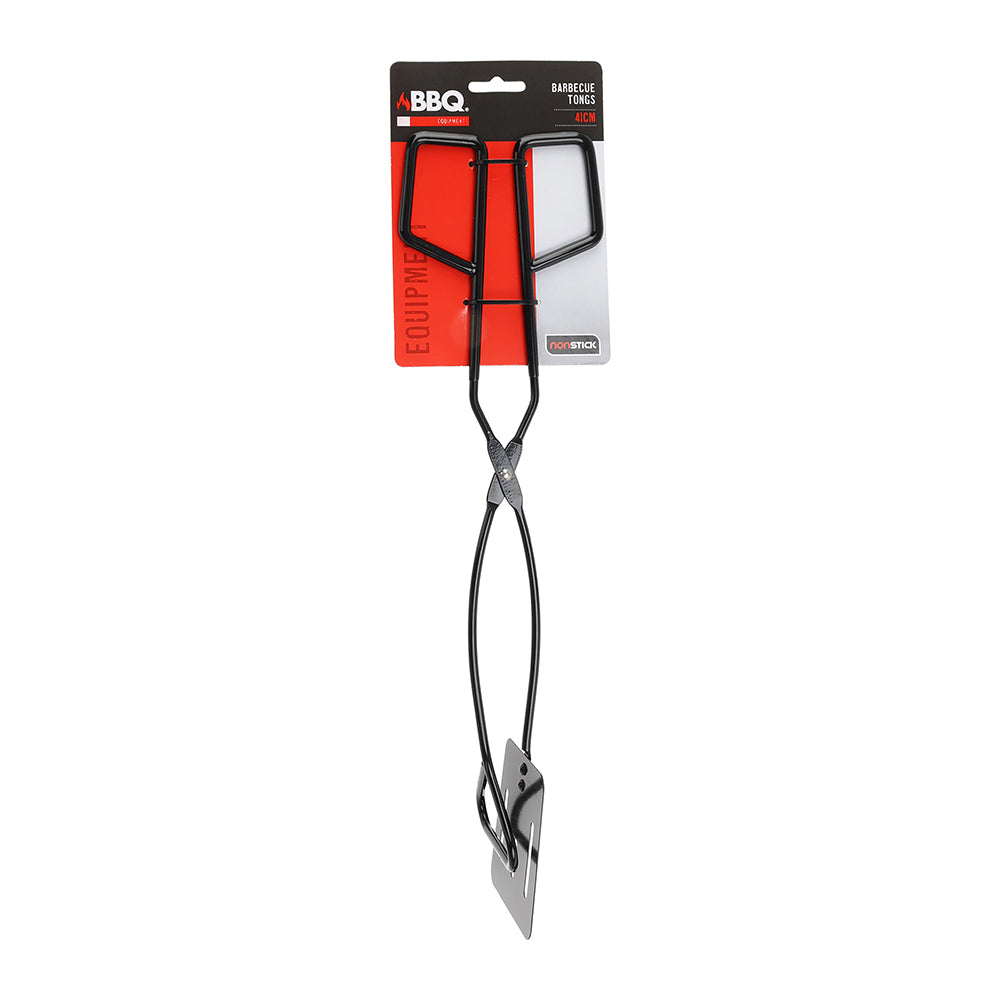 BBQ Tongs Non Stick Black