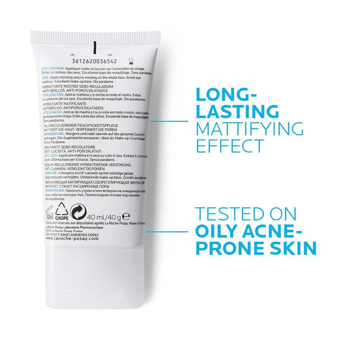 La Roche Posay Effaclar Mattifying Moisturising Cream-2