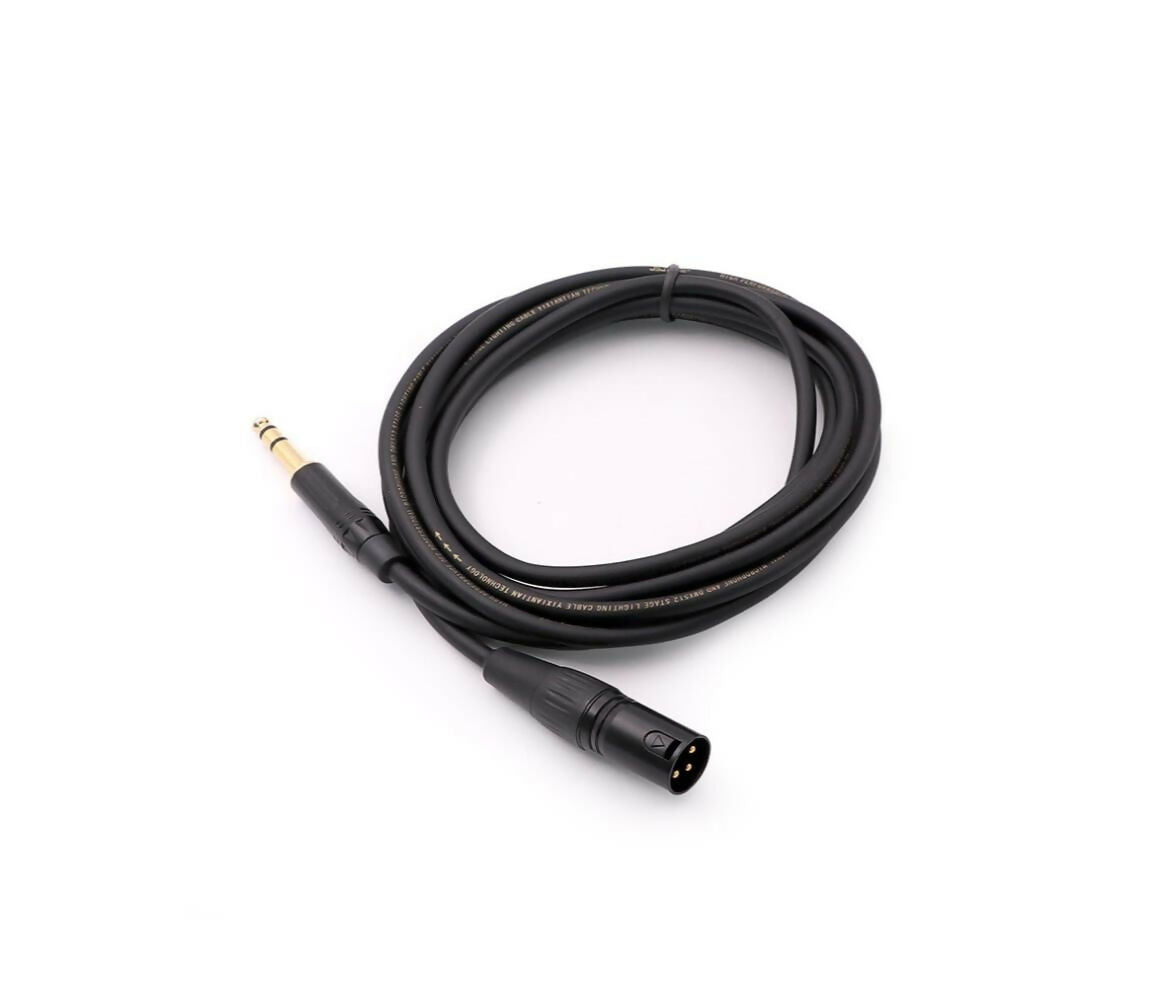 Audio Cable | XLR 3-Pin Male - Jack Stereo Male 6.3mm | 3M