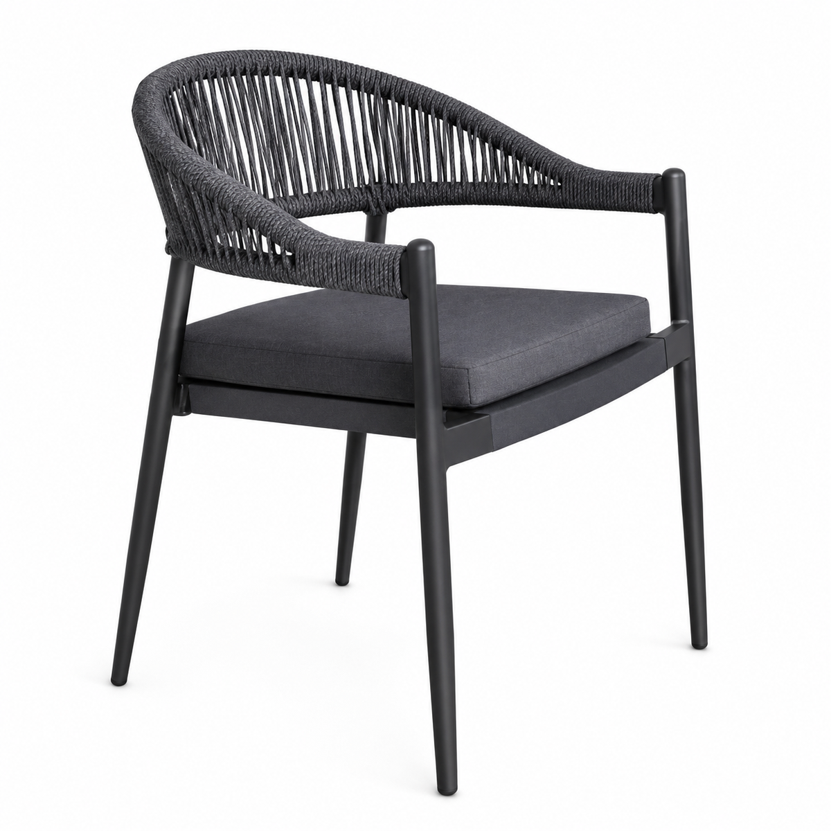 Modern Aluminum Armchair