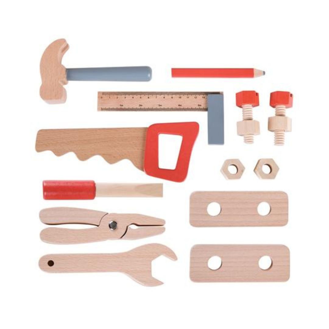 Atelier Du Bois My Wooden Tool Belt Playset