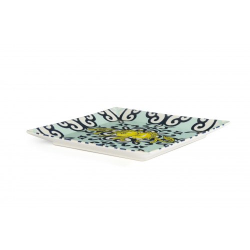 Amalfi Square Dinner Plate