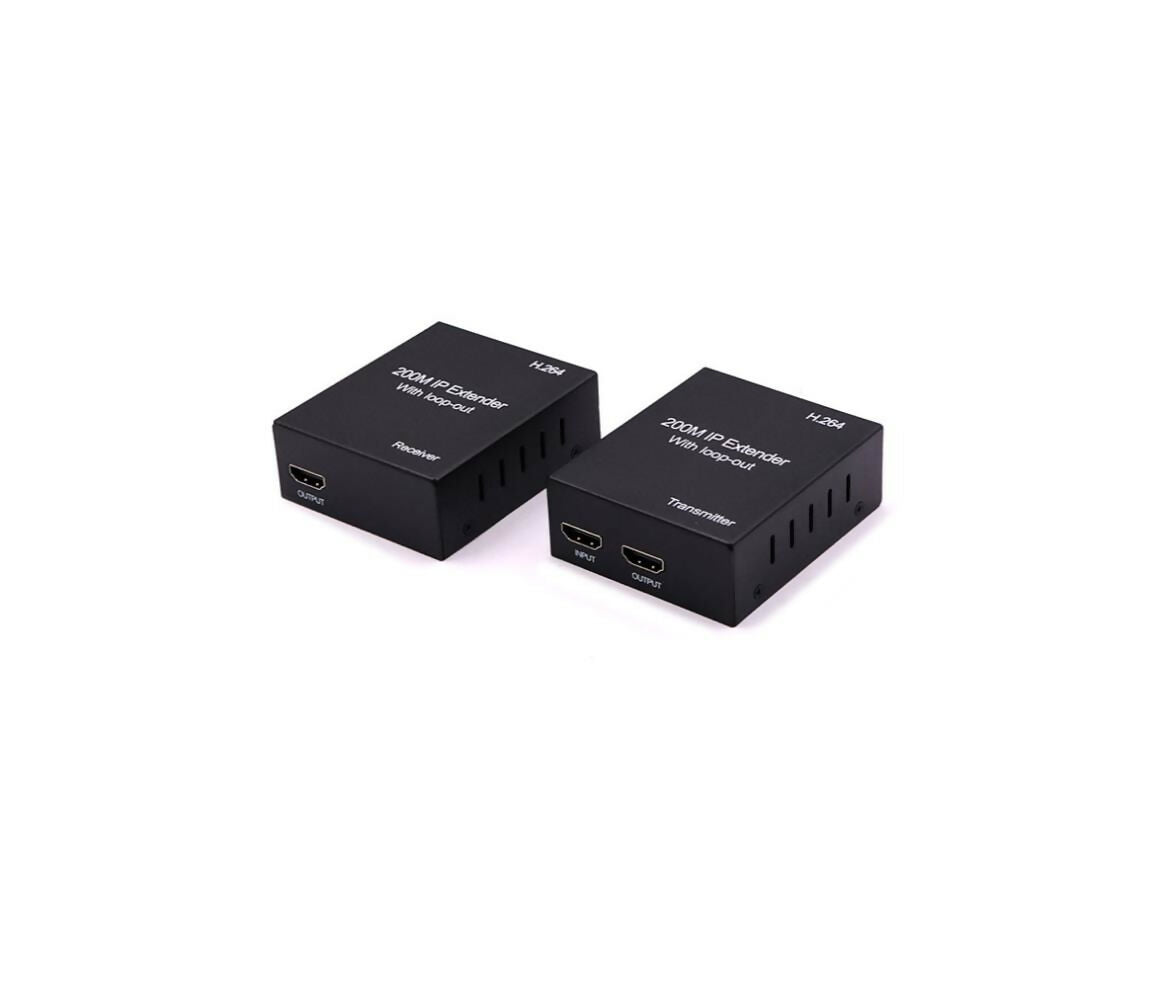 Audio Video Extender | HDMI | Over Lan | Transmitter & Receiver | 200M