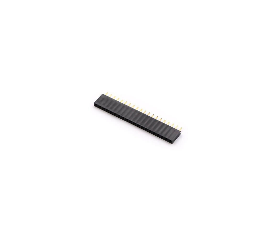 Connector | Straight Female Pin Header | 20x1 | 2.5x2.00mm