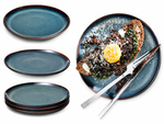 Blue Dinner Plate – 25 cm
