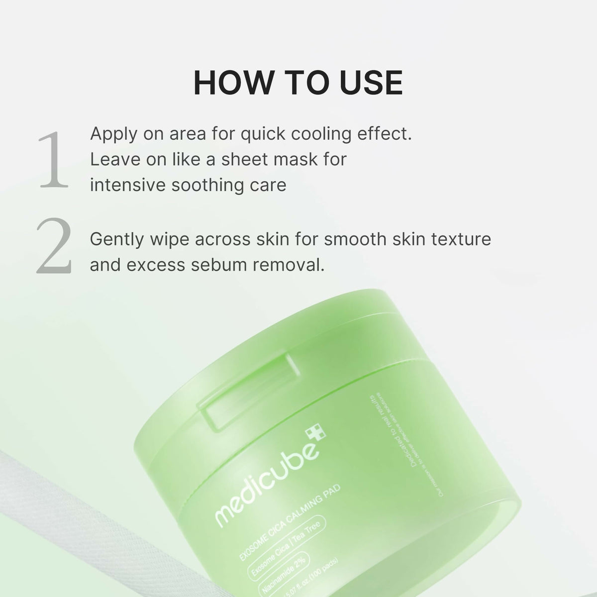 Exosome Cica Calming Toner Pads