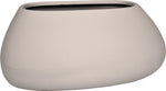 Cassetta Gaudi Flowerpot - Resin Planter, Light Grey, 85×55×37 cm