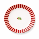 Handmade Porcelain Dessert Plate 21 cm Heart Design