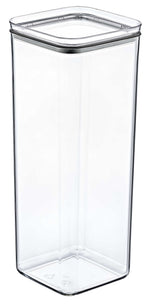 Crystal Square Storage Container 2L Airtight Food Organizer