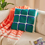 "Flow" Cushion - 45 x 45 cm Tufted Embroidered Cushion
