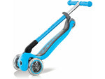 Globber Primo Lights 3-Wheel Scooter - Sky Blue