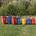 Pedaled Delta Dustbin 120L