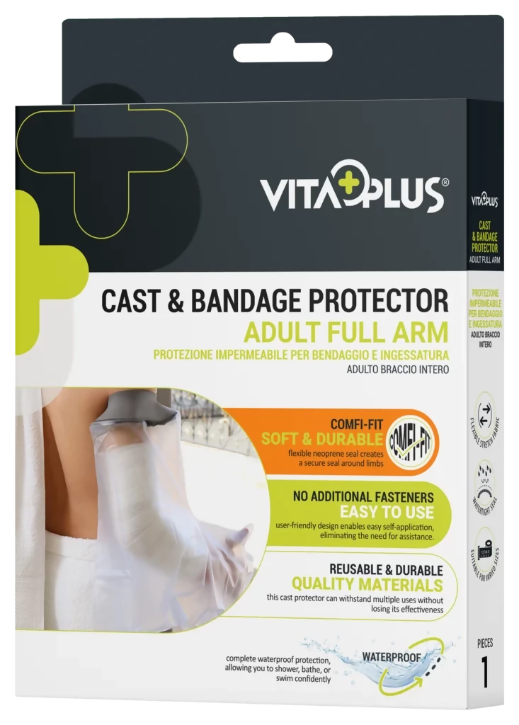 Cast And Bandage Protector- Adult Full Arm-Comfi Fit