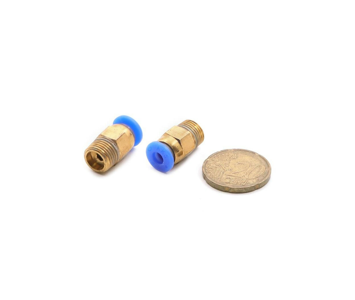 3D Printer Parts | Remote J-Head Feed Connector | 1.75mm/8mm