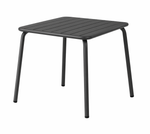 Square Table with Steel Frame