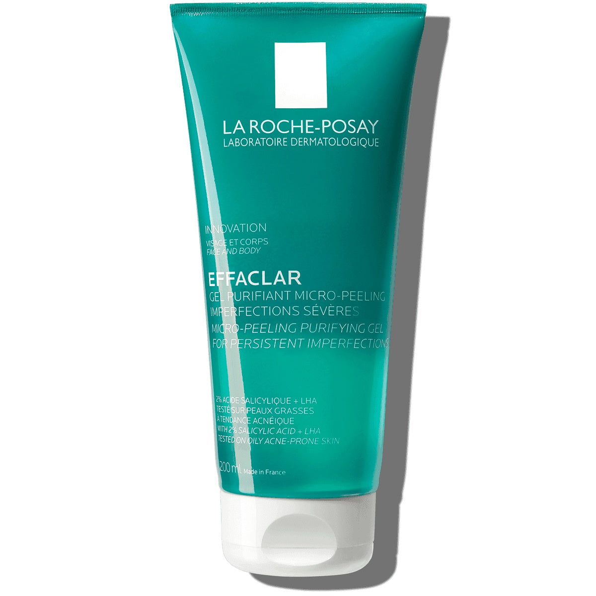 La Roche-Posay Effaclar Micro-Peeling Purifying Gel | Purifying Facial Cleanser for Oily and Acne-Prone Skin