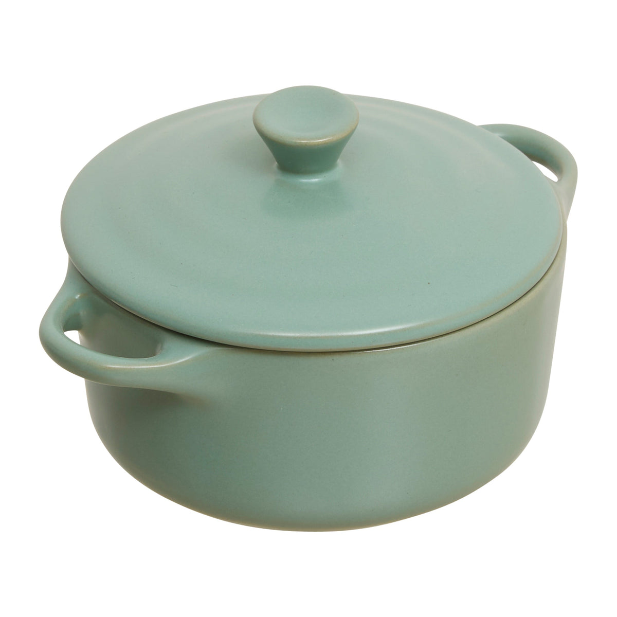 Mini Dish Saucepan 10 cm - Stoneware Mini Casserole with Lid