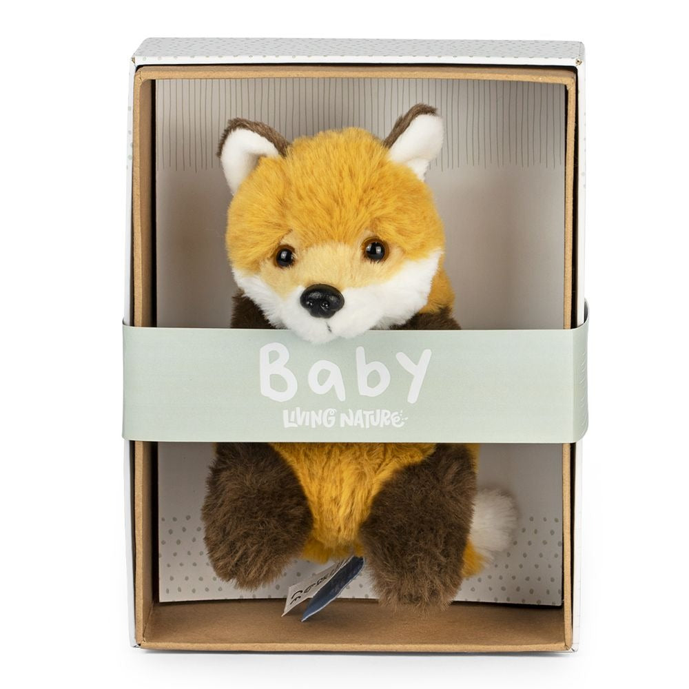Living Nature Plush Toys - Baby Fox