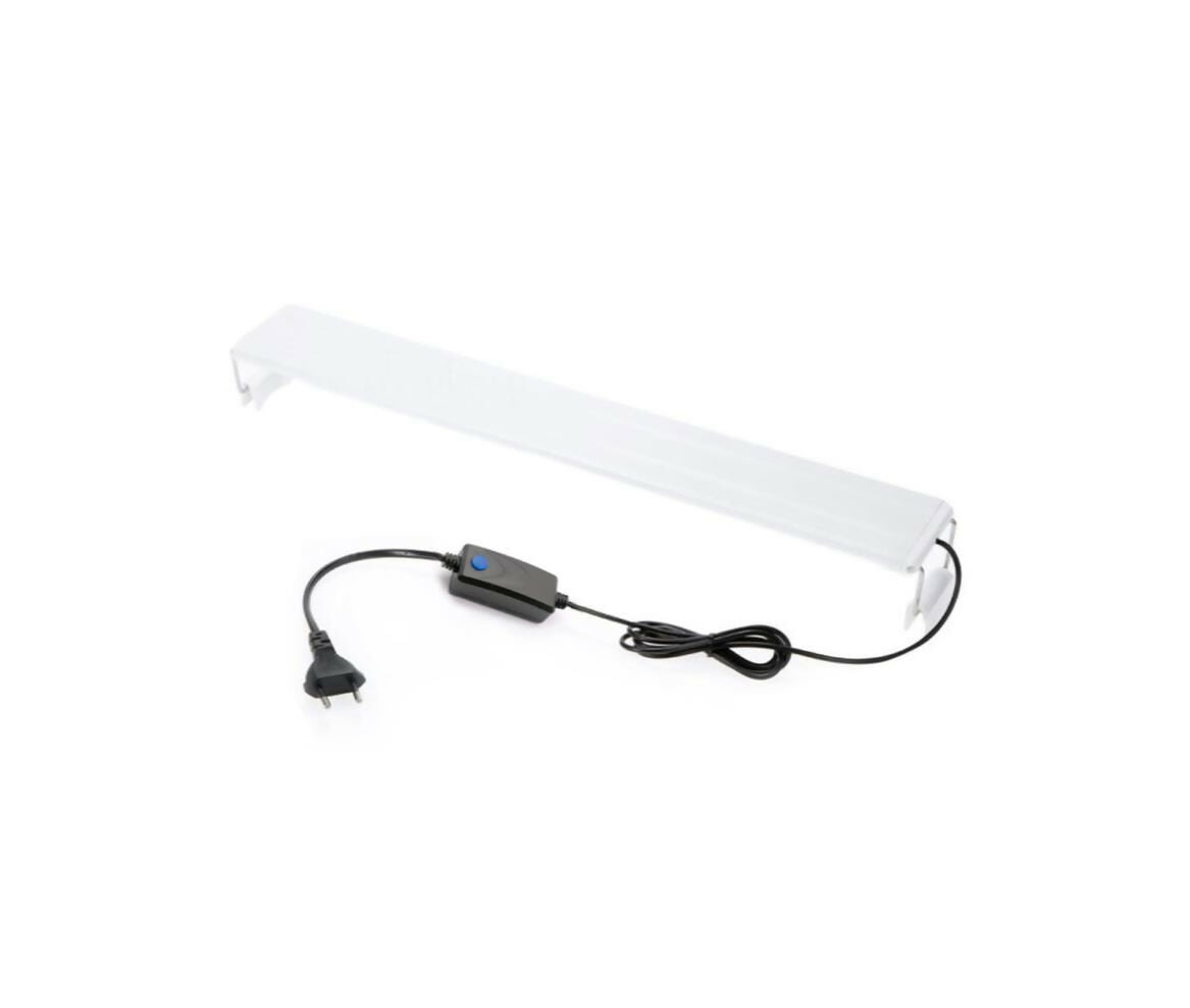 Aquarium Lamp LED | Fish Tank Aquatic Plant | Retractable 40~50cm | White & Blue | 10W