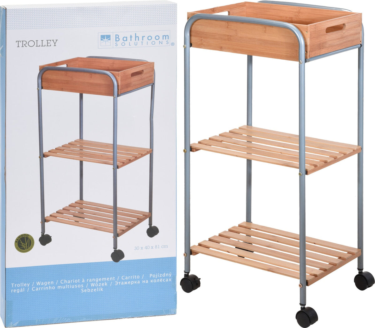 Trolley Bamboo 3 Layers