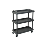 Plastic Trolley 3 Shelves - Versatile Home Utility Storage