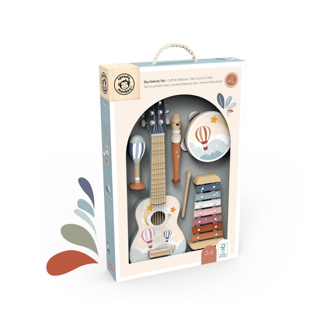 Speedy Monkey Large Music Set