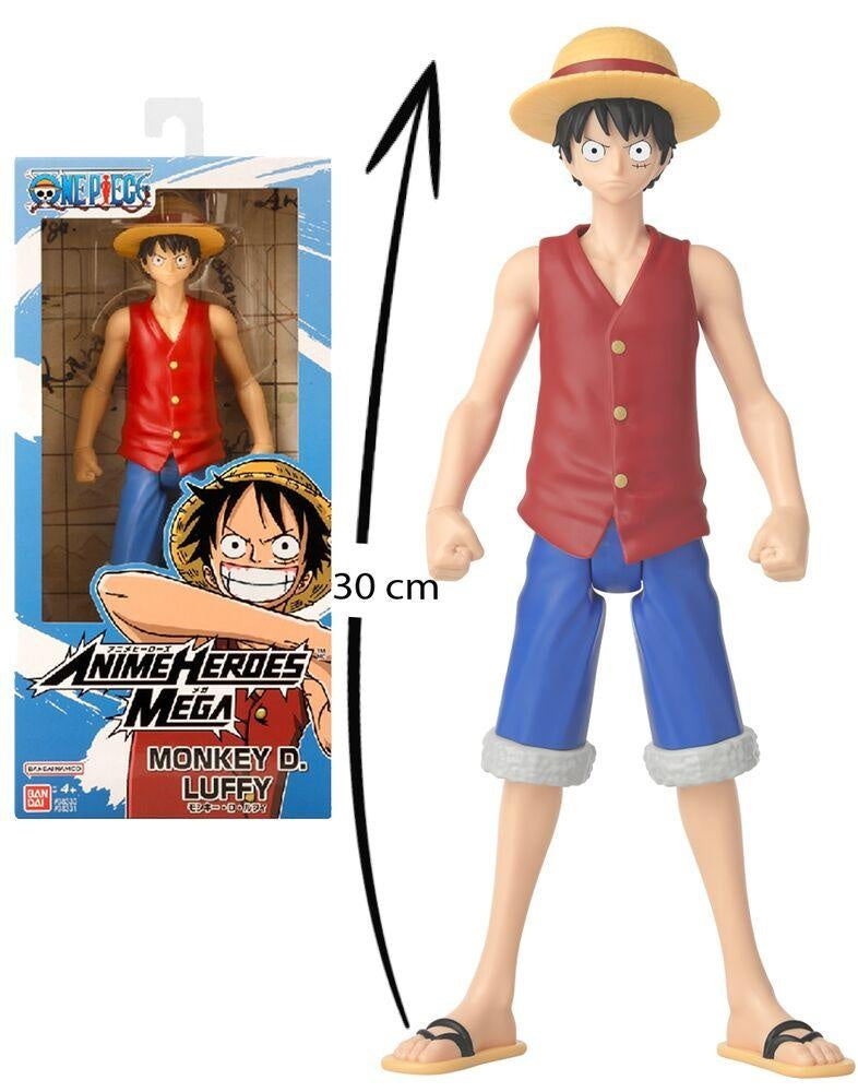 Bandai One Piece Mega Luffy Figure - 30 cm
