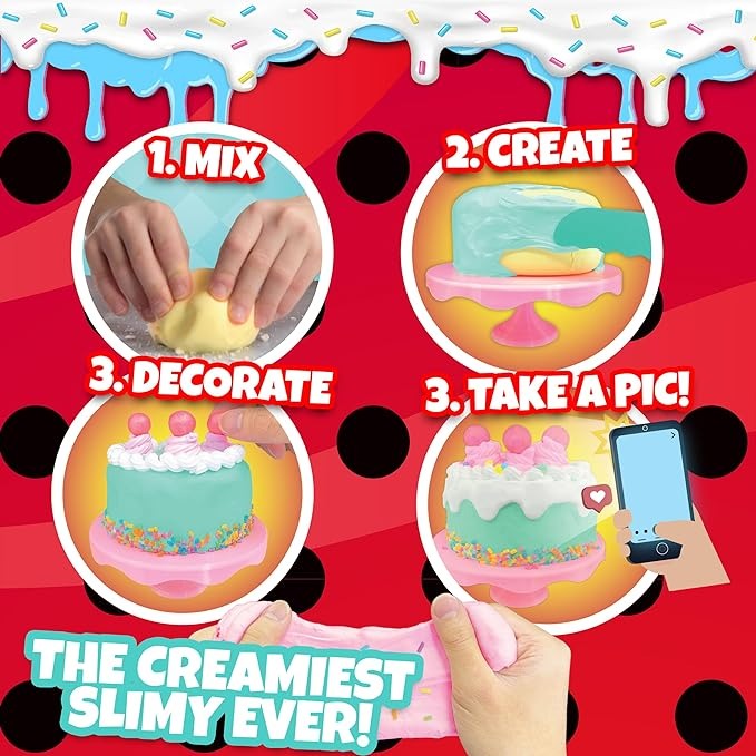 Miraculous Ladybug Slimy Birthday Cake Kit
