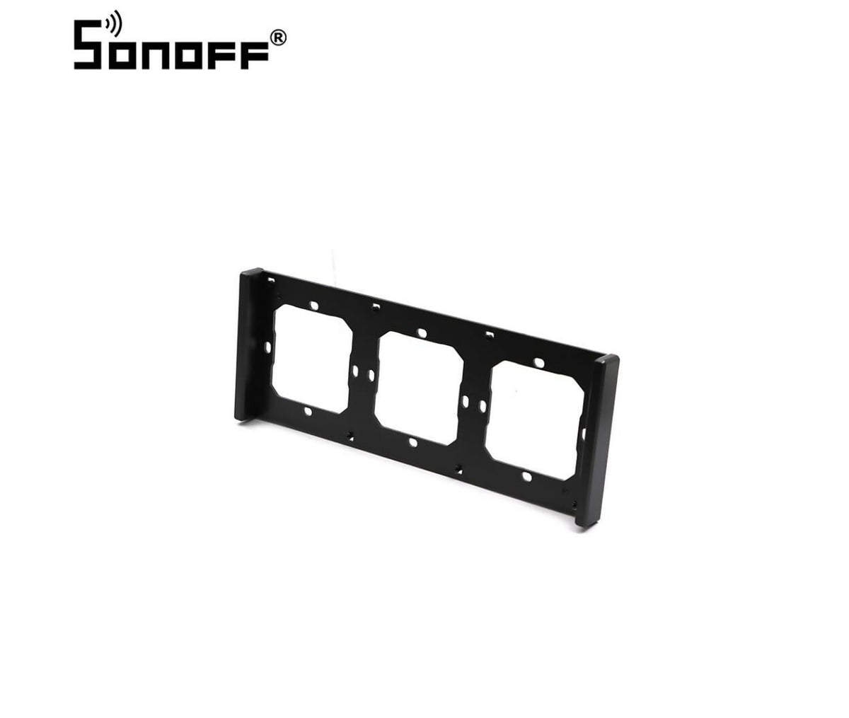 IoT Smart | WiFi Switch | Frame 3-Gang M5-80 | US | Black | Sonoff