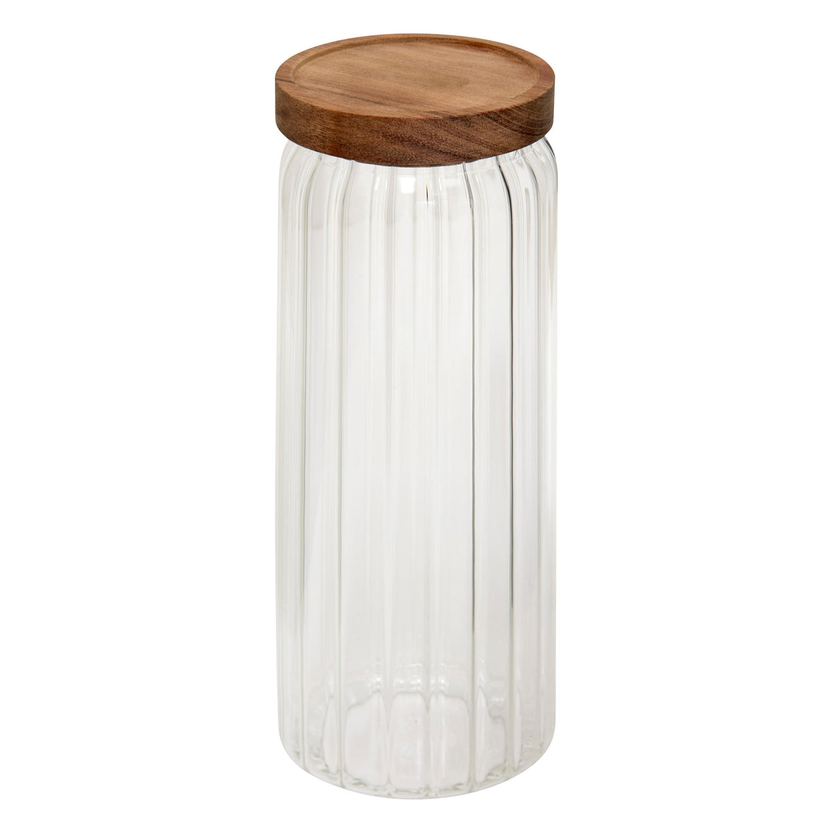 Jar 1.3 L Harmony Glass with Acacia Lid