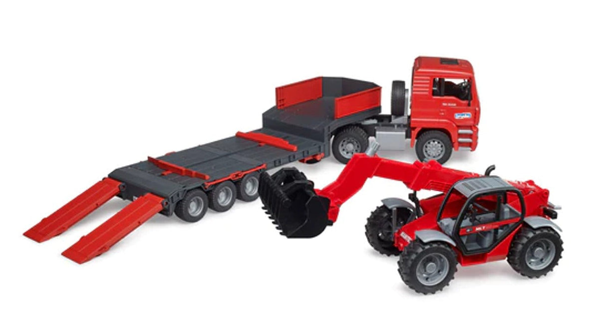 Bruder Loader truck with Manitou Loader