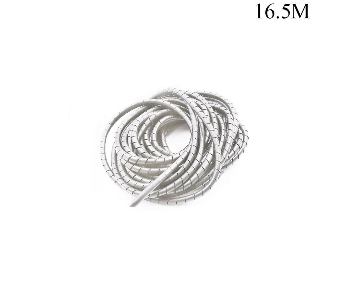 Cable Organizer | Flexible Spiral | 8mm | 16.5M | Transparent