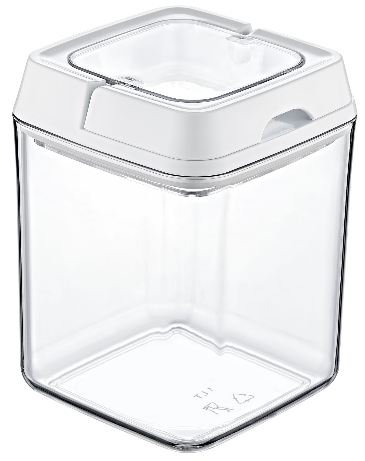 LOCKED ACRYLIC FOOD STORAGE SQUARE